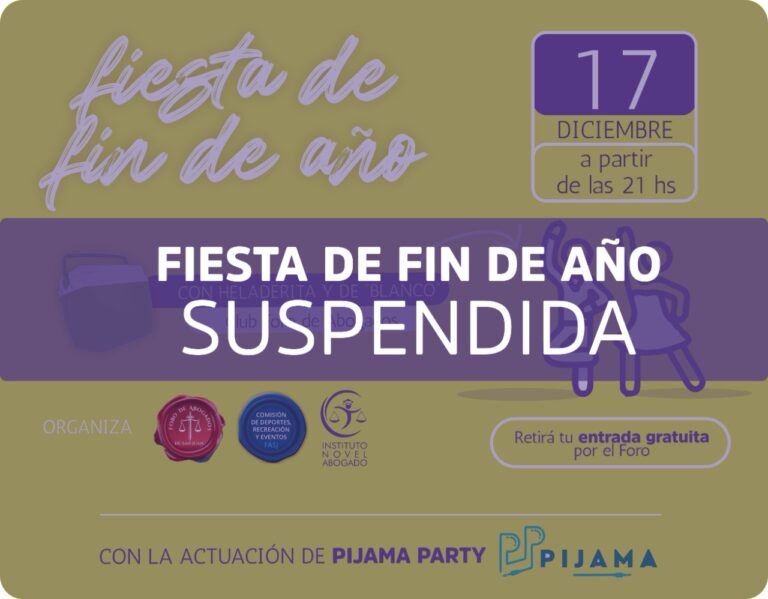 FORO DE ABOGADOS INFORMA: