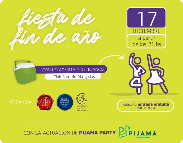 FIESTA DE FIN DE AÑO