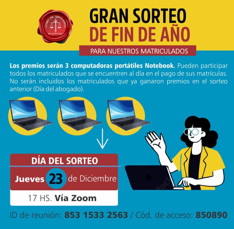 GRAN SORTEO DE FIN DE AÑO