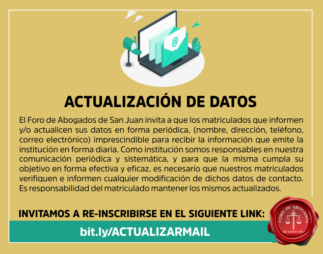 ACTUALIZACIÓN DE DATOS