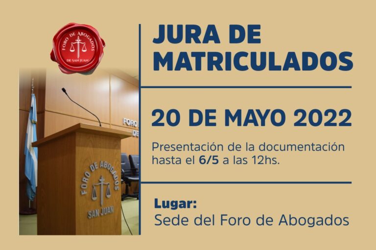 PRÓXIMO JURAMENTO