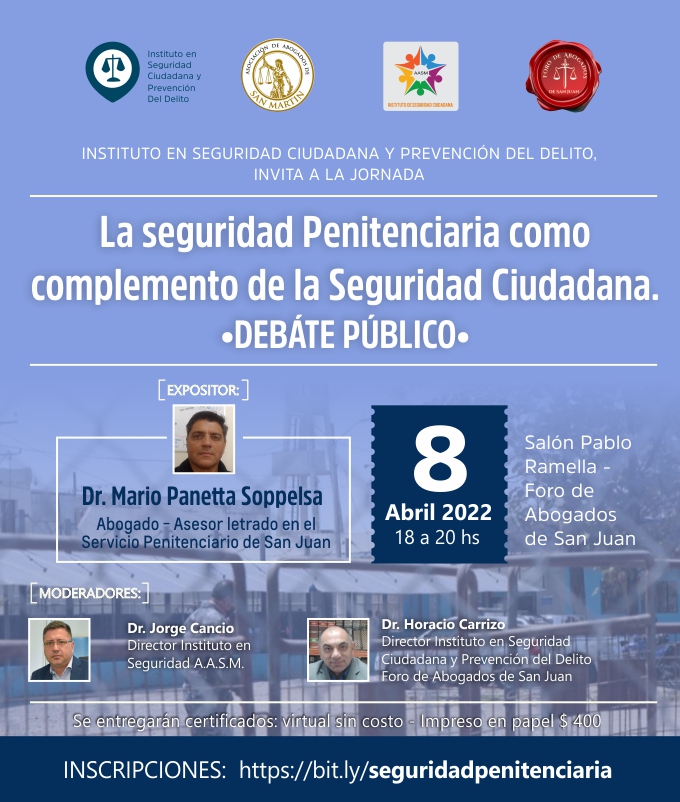 JORNADA SOBRE SEGURIDAD PENITENCIARIA