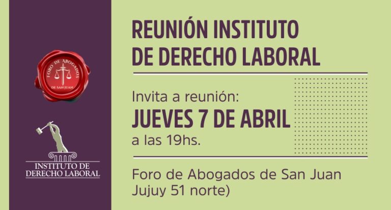 INSTITUTO DE DERECHO LABORAL INVITA