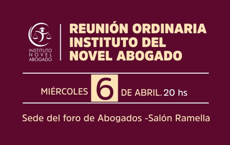 INSTITUTO NOVEL ABOGADO, INVITA: