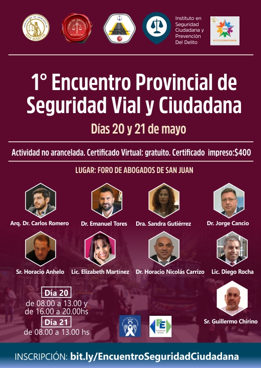 1° Encuentro Provincial de Seguridad Vial y Ciudadana