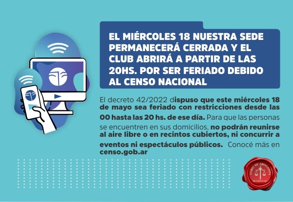 FERIADO POR CENSO 2022