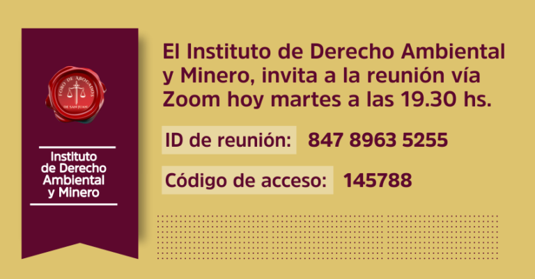 INSTITUTO DE DERECHO AMBIENTAL Y MINERO