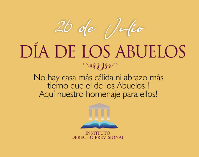 26 de julio: Día de los Abuelos