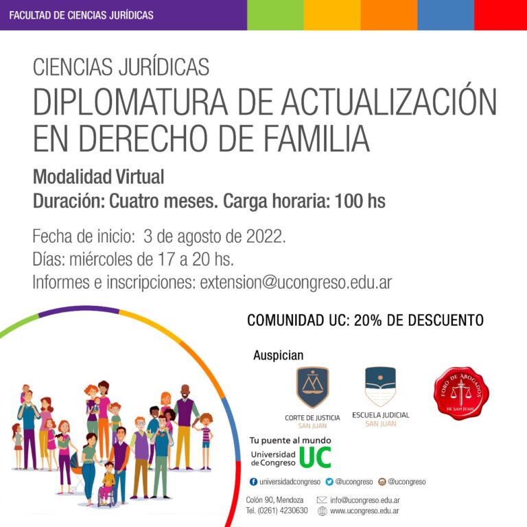 DIPLOMATURA EN DERECHO DE FAMILIA