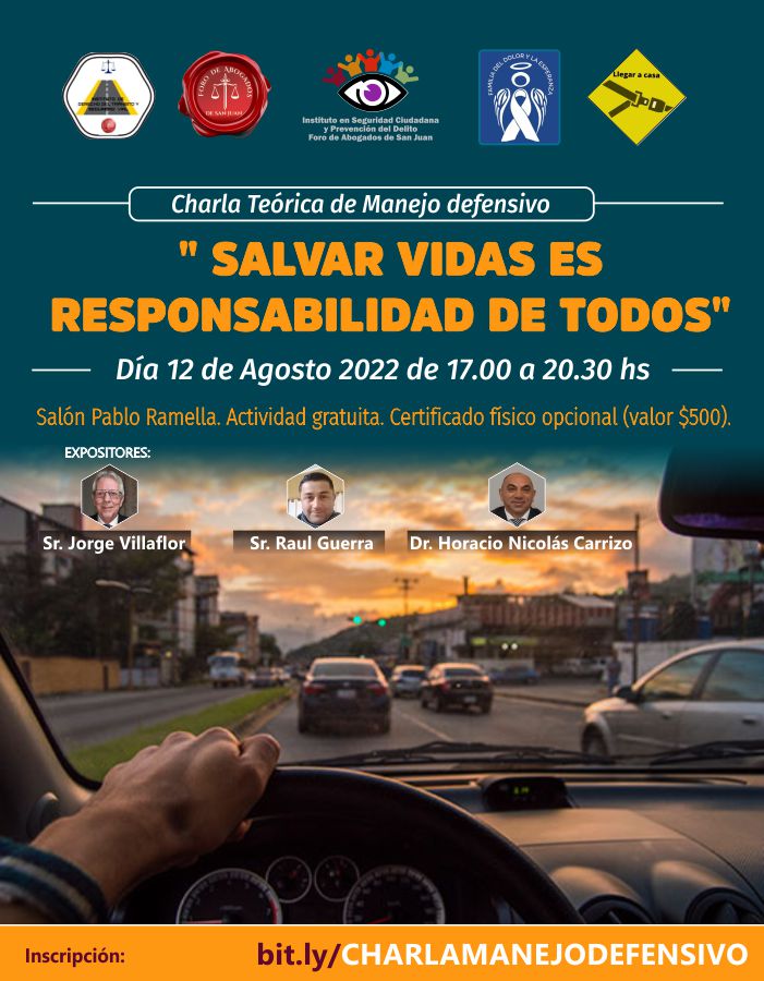 CHARLA TEÓRICA SOBRE MANEJO DEFENSIVO