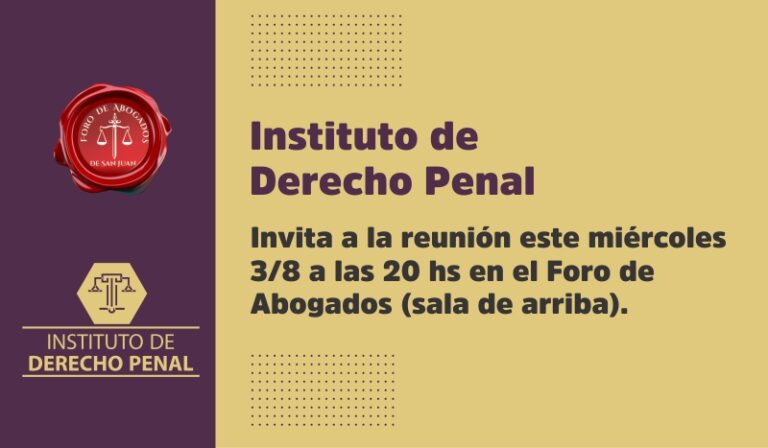 INSTITUTO DE DERECHO PENAL