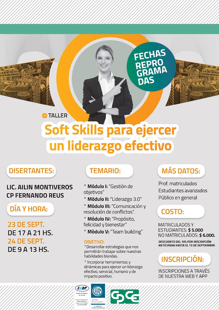 CONSEJO DE CIENCIAS ECONÓMICAS, INVITA AL TALLER: