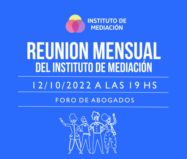 INSTITUTO DE MEDIACIÓN, INVITA: