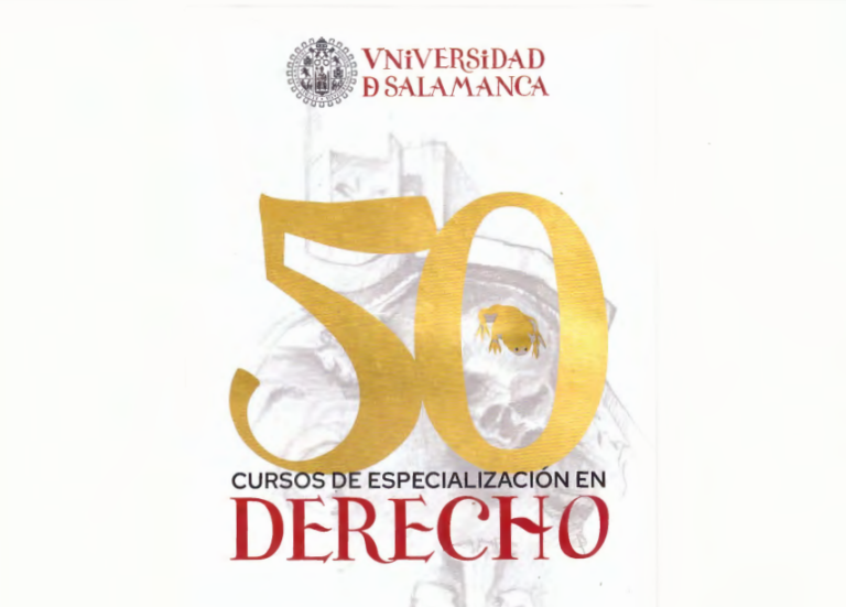 CURSOS DE ESPECIALIZACIÓN EN DERECHO DE LA UNIVERSIDAD DE SALAMANCA, ESPAÑA
