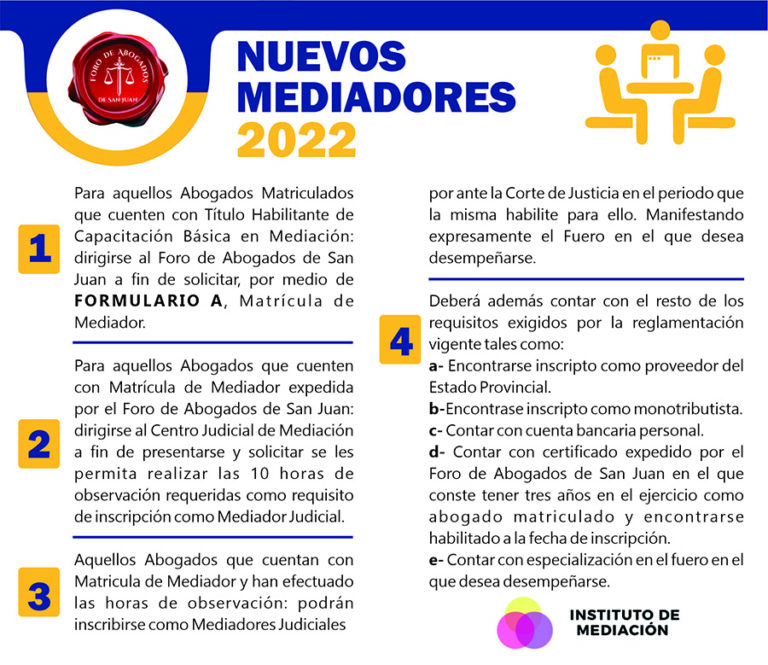 NUEVOS MEDIADORES 2022