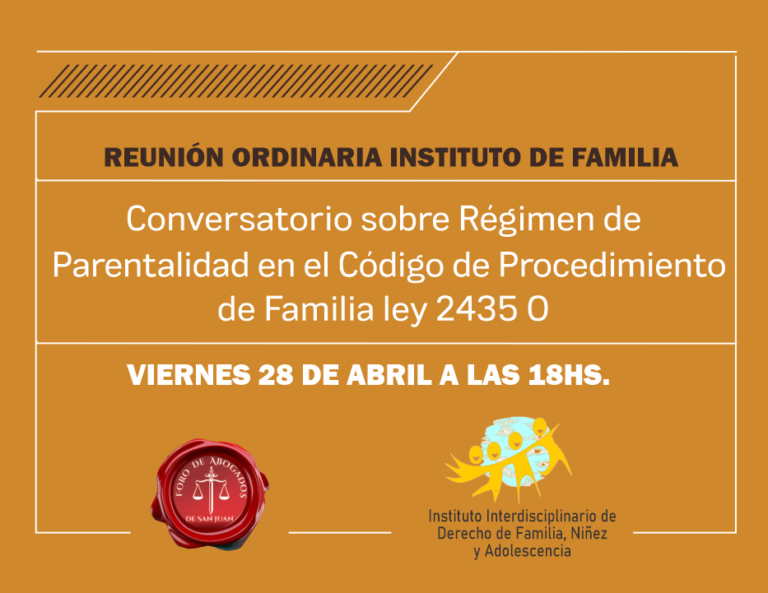 REUNIÓN INSTITUTO