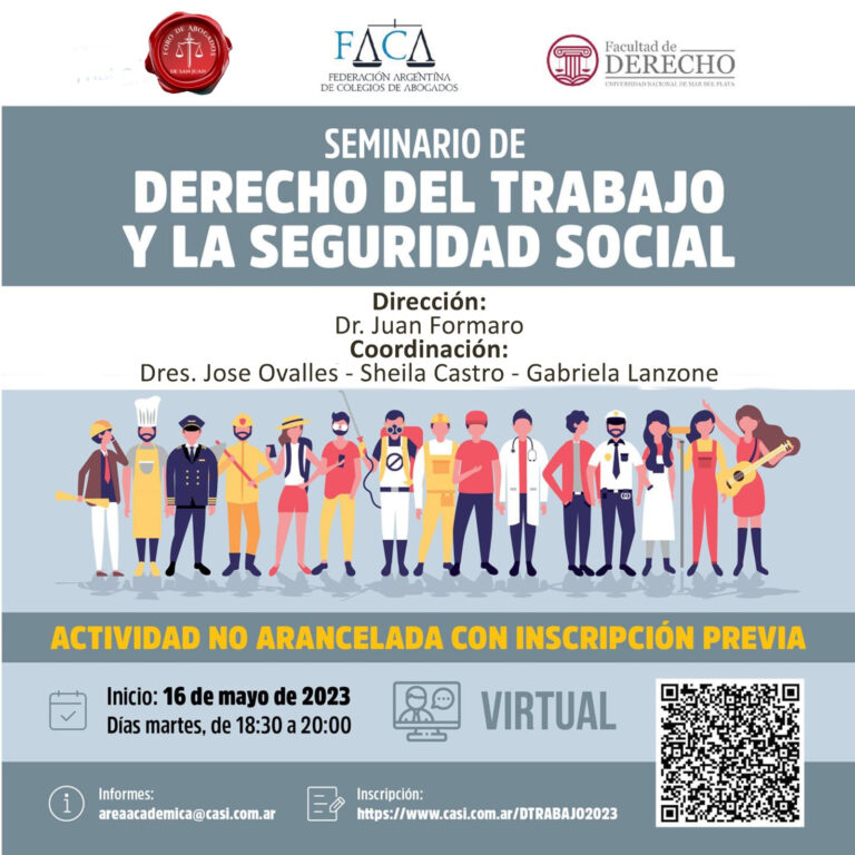 SEMINARIO DERECHO DE TRABAJO
