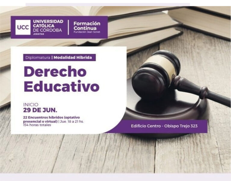 DIPLOMATURA EN DERECHO EDUCATIVO