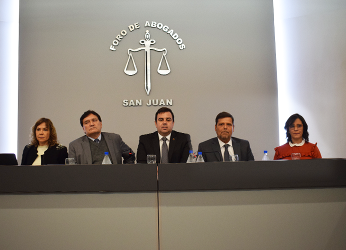 SE INAUGURÓ EL ESPACIO DE LA MEMORIA EN EL FORO DE ABOGADOS DE SAN JUAN