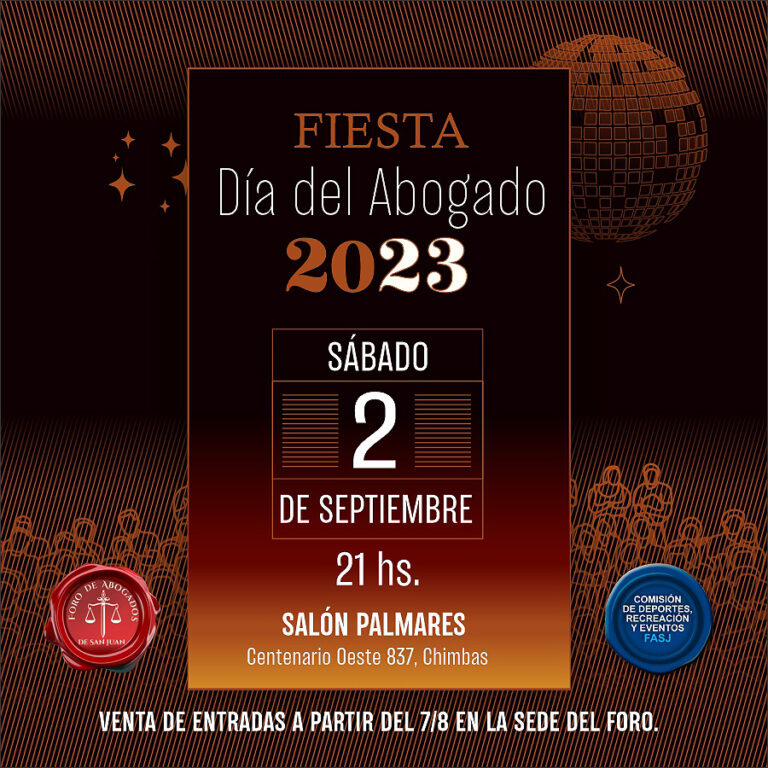 FIESTA DÍA DEL ABOGADO 2023