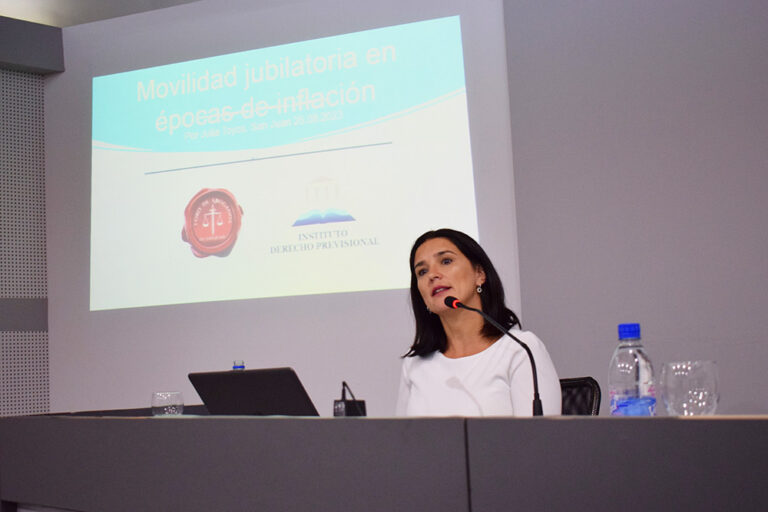 DISERTACIÓN SOBRE MOVILIDAD JUBILATORIA EN ÉPOCAS DE INFLACIÓN