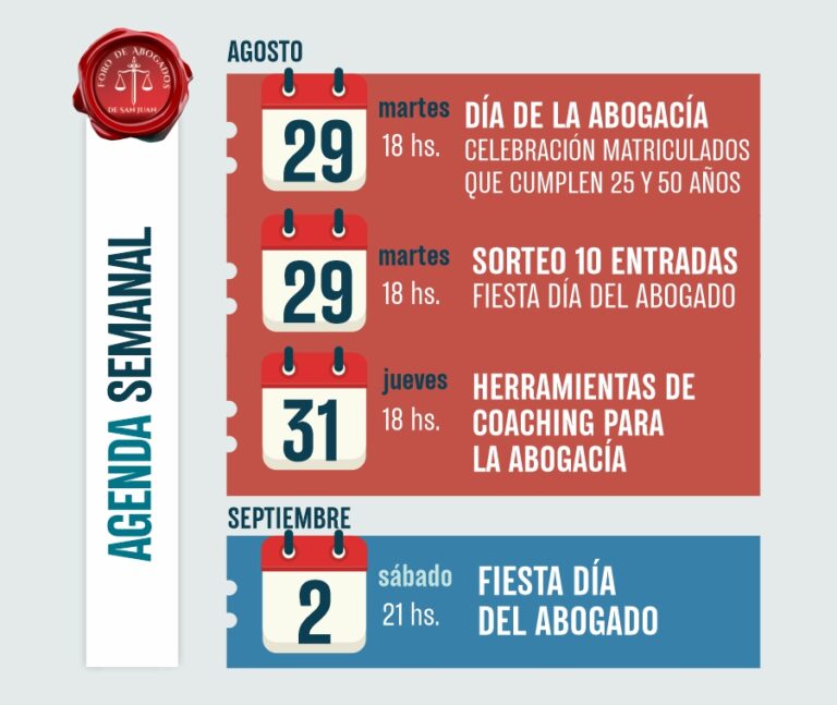 AGENDA SEMANAL
