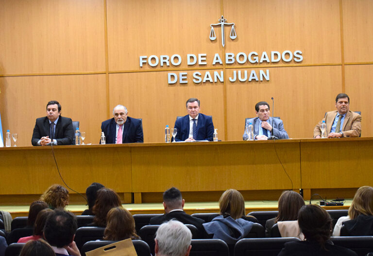 SE REALIZARON LAS XII JORNADAS DE JUSTICIA DE FALTAS DE LA REPÚBLICA ARGENTINA, EN EL FORO DE ABOGADOS DE SAN JUAN.