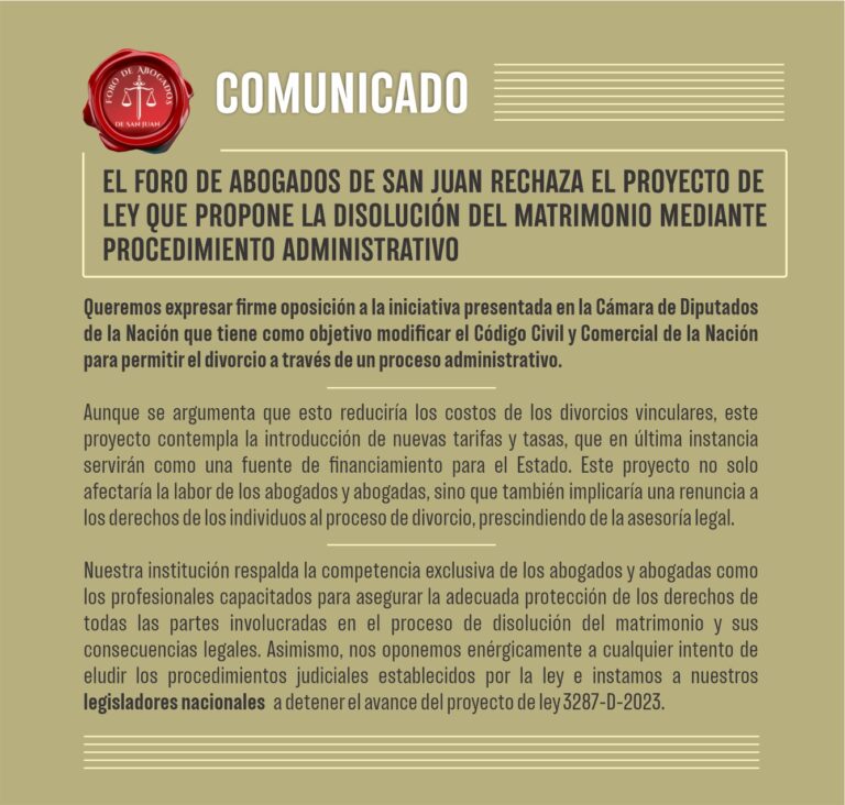 COMUNICADO