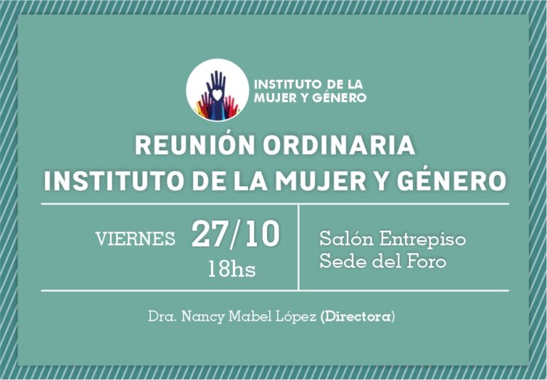 REUNION ORDINARIA