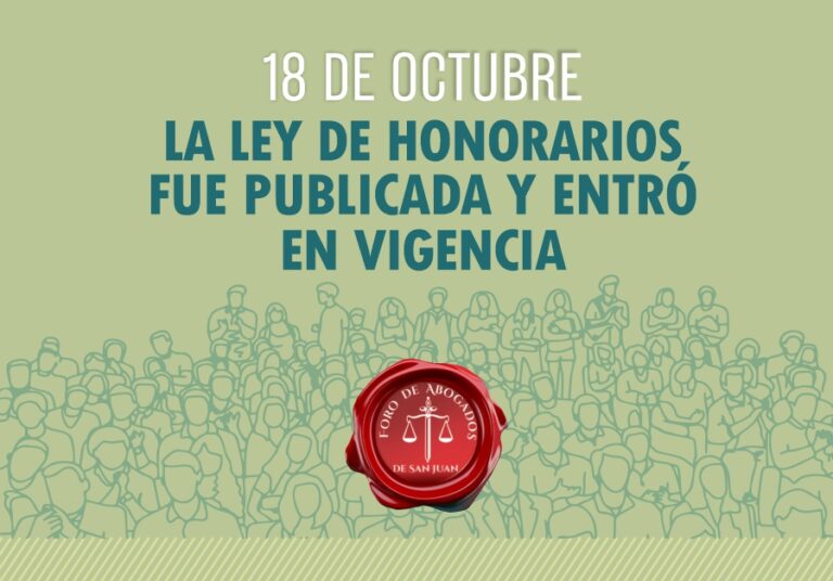 SE LOGRÓ UN PASO FUNDAMENTAL EN EL CAMBIO DE LAS REGULACIONES QUE RIGEN LA REMUNERACIÓN DE LOS ABOGADOS EN LA PROVINCIA