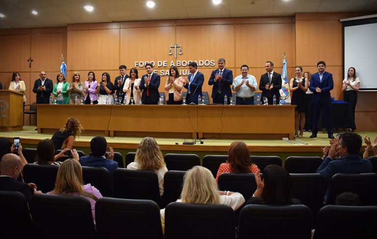 ASAMBLEA ORDINARIA EN EL FORO DE ABOGADOS: ASUMIERON LAS NUEVAS AUTORIDADES DEL DIRECTORIO