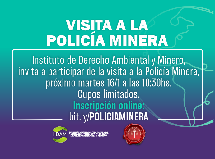 VISITA A LA POLICÍA MINERA