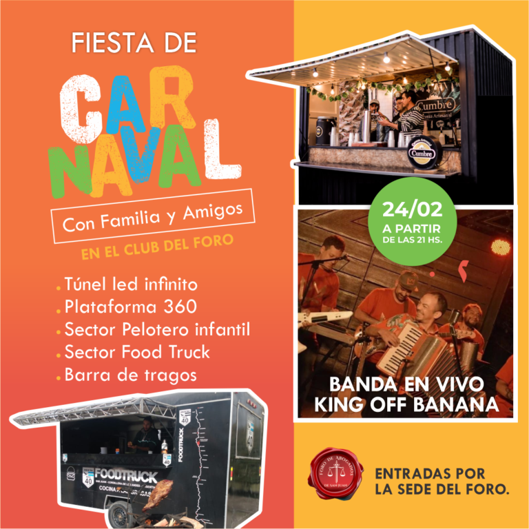 Superfiesta de Carnaval en el club!!!! Para toda la familia.