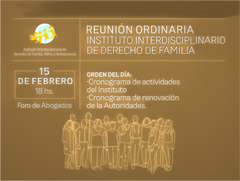 INSTITUTO INTERDISCIPLINARIO DE DERECHO DE FAMILIA