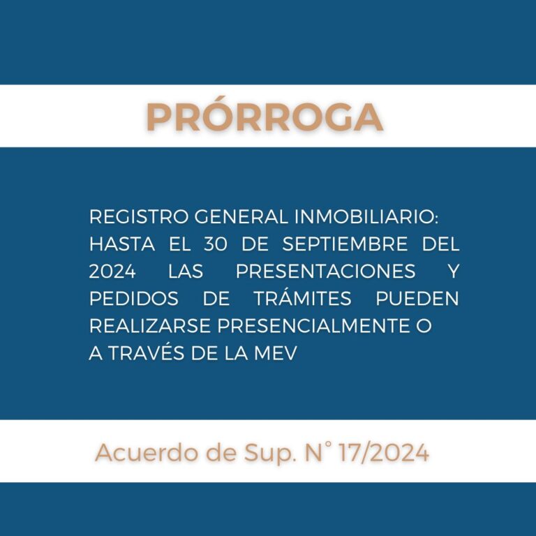 PRÓRROGA