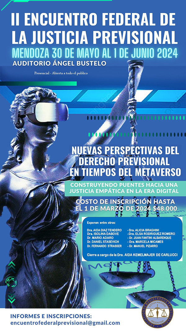 II° ENCUENTRO FEDERAL DE LA JUSTICIA PREVISIONAL