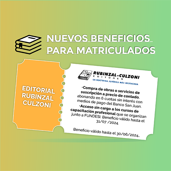 BENEFICIOS VIGENTES FORO DE ABOGADOS DE SAN JUAN