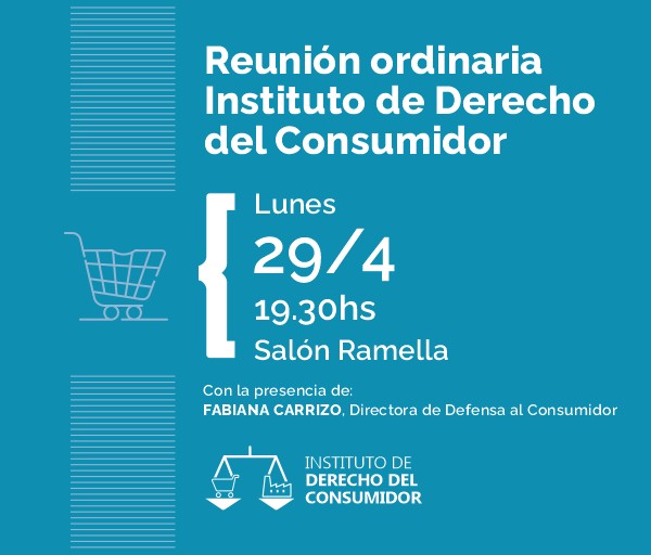 REUNIÓN ORDINARIA DERECHO DEL CONSUMIDOR