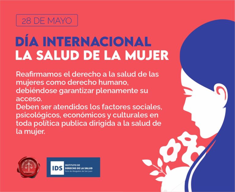 DIA INTERNACIONAL DE LA SALUD DE LA MUJER