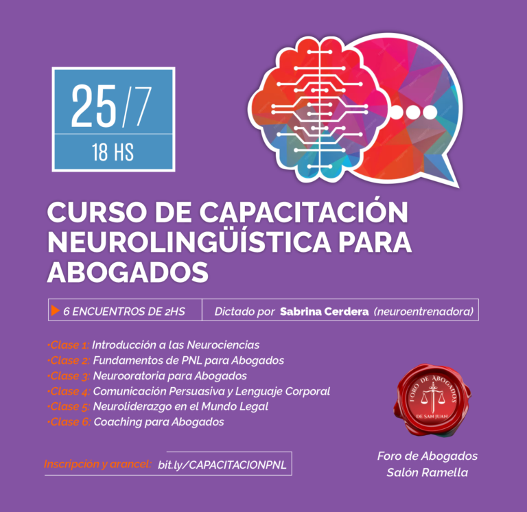 CURSO DE CAPACITACIÓN NEUROLINGÜISTICA