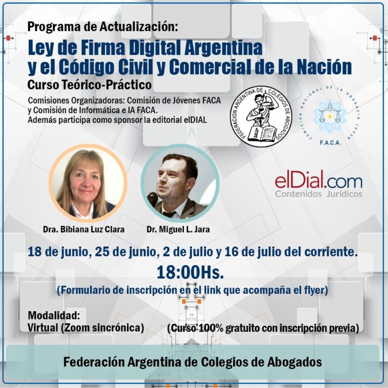 LEY DE FIRMA DIGITAL ARGENTINA Y CCCN
