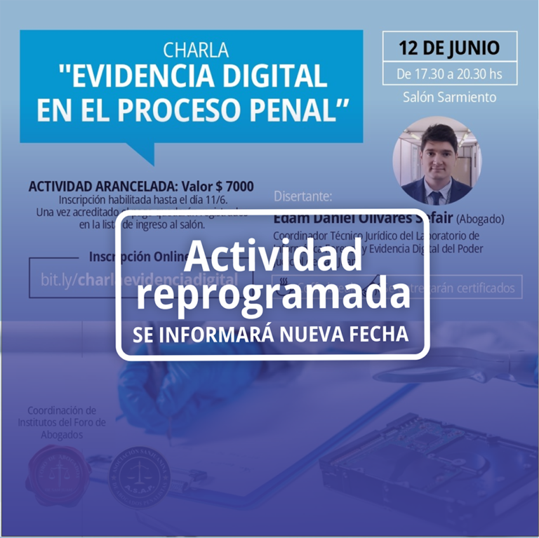 ACTIVIDAD REPROGRAMADA