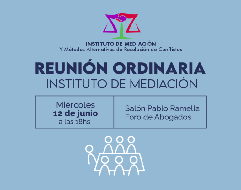 INSTITUTO DE MEDIACIÓN, INVITA: