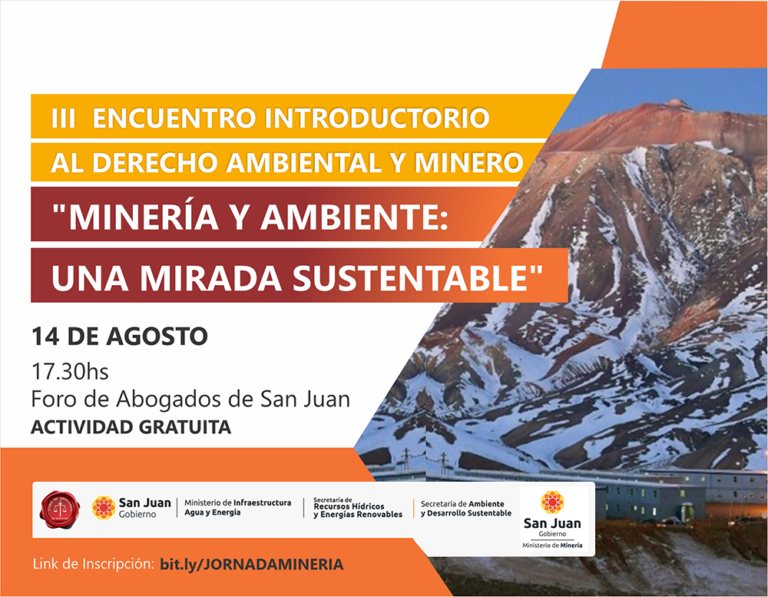 III ENCUENTRO INTRODUCTORIO AL DERECHO AMBIENTAL Y MINERO