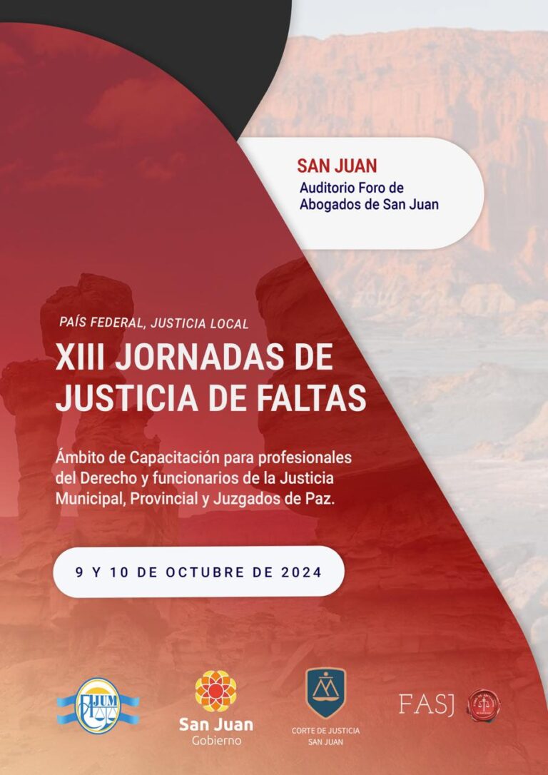 JORNADA JUSTICIA DE FALTAS