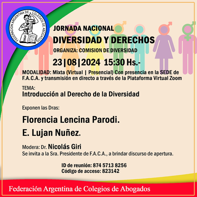 Jornada Nacional Diversidad y Derechos
