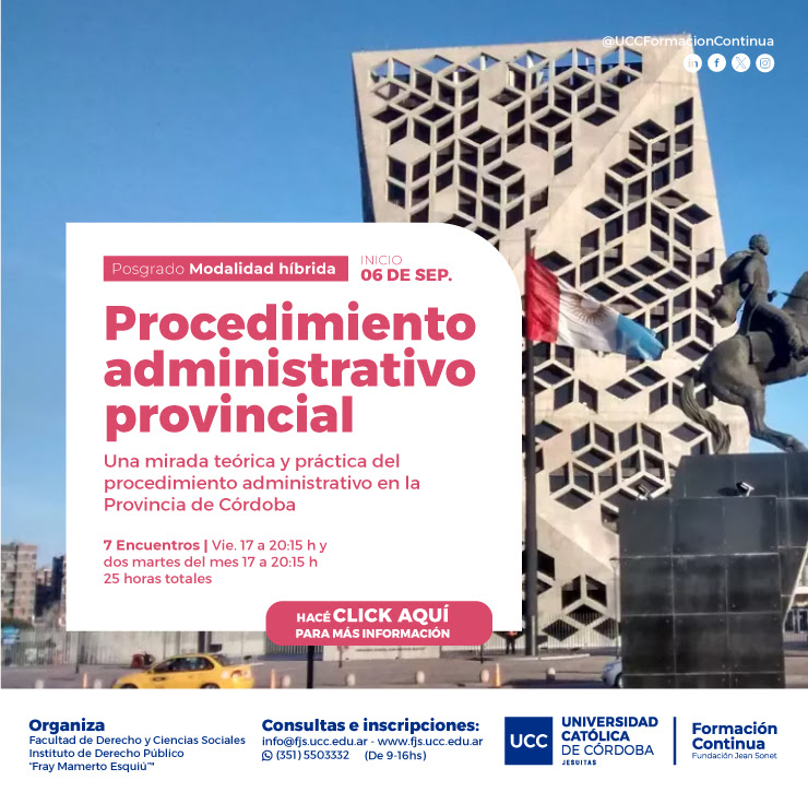 UCC. Procedimiento Administrativo Provincial