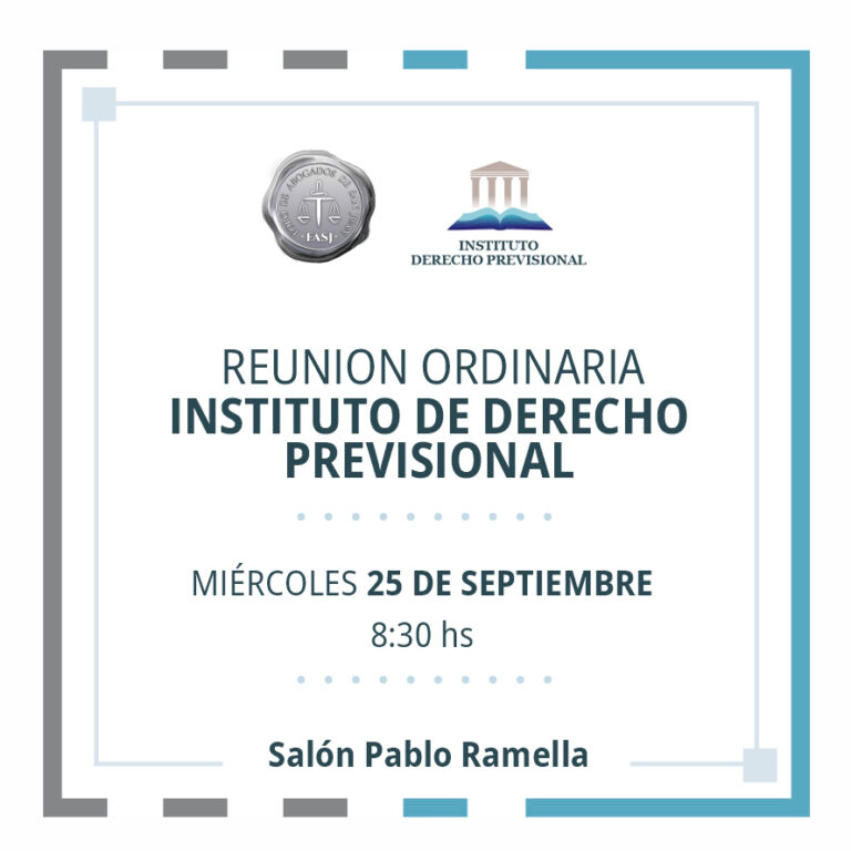 INSTITUTO DE DERECHO PREVISIONAL, INVITA: