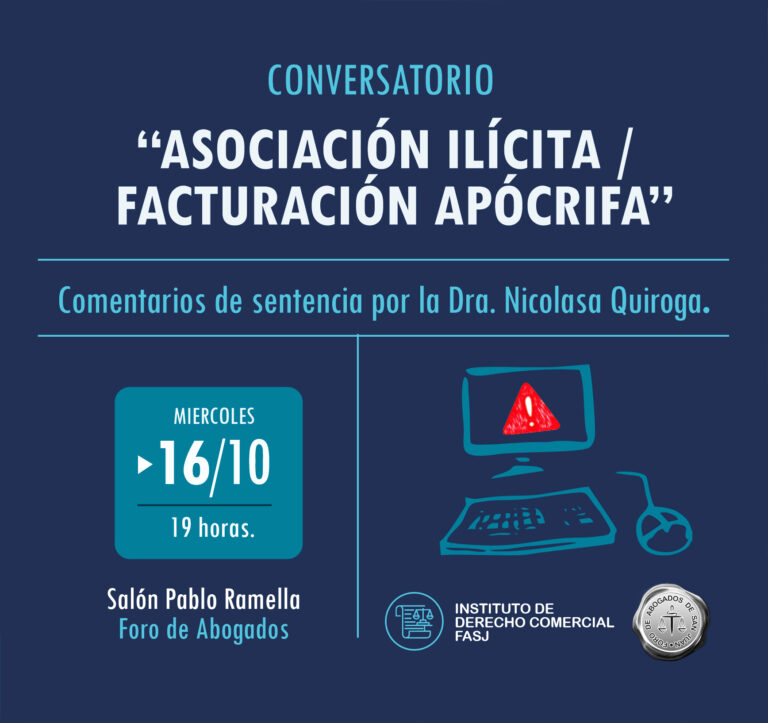 “Asociación Ilícita / Facturación apócrifa”