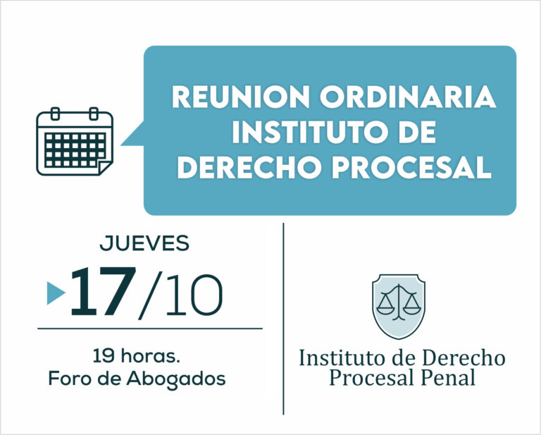 Instituto Derecho Procesal Penal